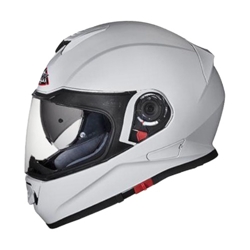 SMK Twister GL100 Full Face Helmet With Pinlock & Antifog Visor (White)